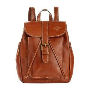 PATRICIA NASH Leather Backpack Aberdeen Bag Tan